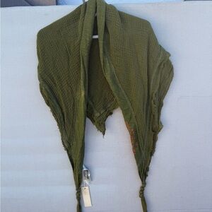 Diesel Olive Green Knit Accessory